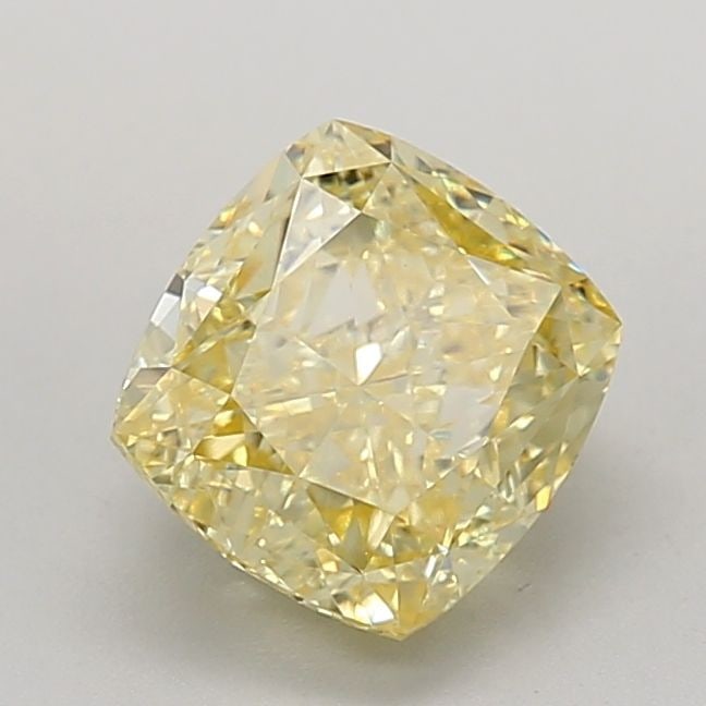 Loose Diamond - CUSHION MODIFIED 2.87ct Fancy Intense Yellow VS1: Loose Diamond - CUSHION MODIFIED 2.87ct Fancy Intense Yellow VS1 Source: This is a real non-mined Diamond that has been grown in a lab Shape: CUSHION MODIFIED Carats: 2.87 Color: Fancy Intense Yellow