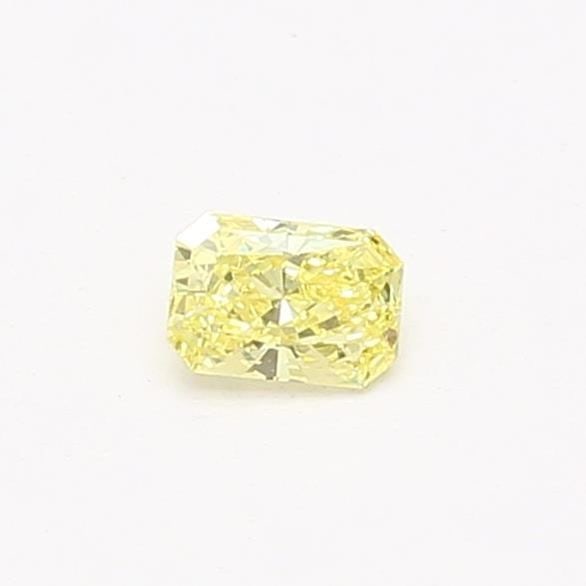 Loose Diamond - RADIANT 0.16ct Yellow VS1: Loose Diamond - RADIANT 0.16ct Yellow VS1 Source: This is a real non-mined Diamond that has been grown in a lab Shape: RADIANT Carats: 0.16 Color: Yellow Certification: NONE Video:
