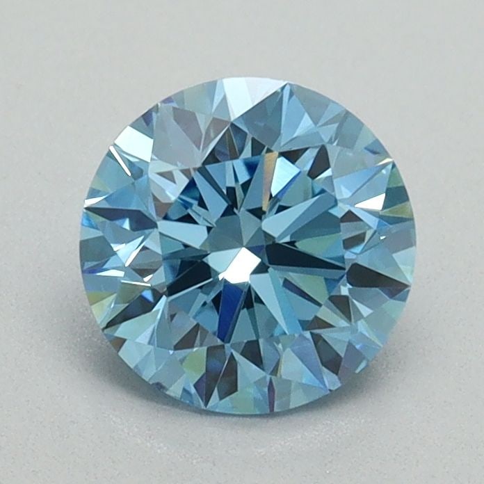 Ideal Loose Diamond - ROUND 1.0ct Fancy Vivid Blue VS2 (1 of 1)