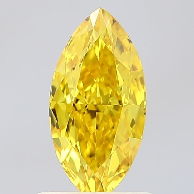 Loose Diamond - MARQUISE 1.02ct Fancy Vivid Yellow VS1: Loose Diamond - MARQUISE 1.02ct Fancy Vivid Yellow VS1 Source: This is a real non-mined Diamond that has been grown in a lab Shape: MARQUISE Carats: 1.02 Color: Fancy Vivid Yellow Certification: IGI V