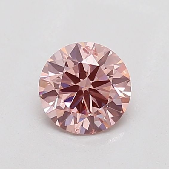 Loose Diamond - ROUND 0.5ct Fancy Vivid Pink SI2: Loose Diamond - ROUND 0.5ct Fancy Vivid Pink SI2 Source: This is a real non-mined Diamond that has been grown in a lab Shape: ROUND Carats: 0.5 Color: Fancy Vivid Pink Certification: NONE The Diamond