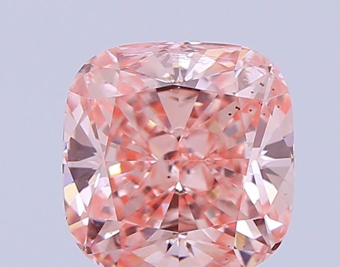 Loose Diamond - CUSHION MODIFIED 1.8ct Fancy Vivid Pink SI1: Loose Diamond - CUSHION MODIFIED 1.8ct Fancy Vivid Pink SI1 Source: This is a real non-mined Diamond that has been grown in a lab Shape: CUSHION MODIFIED Carats: 1.8 Color: Fancy Vivid Pink Certificat