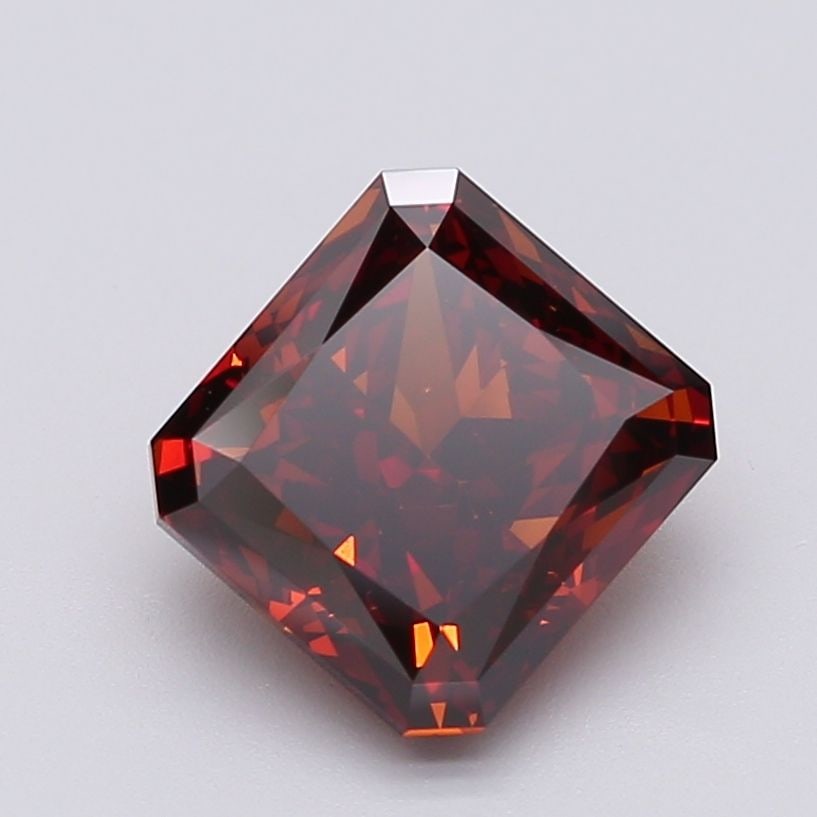 Loose Diamond - SQUARE RADIANT 3.78ct Fancy Deep Brown Orange VS1: Loose Diamond - SQUARE RADIANT 3.78ct Fancy Deep Brown Orange VS1 Source: This is a real non-mined Diamond that has been grown in a lab Shape: SQUARE RADIANT Carats: 3.78 Color: Fancy Deep Brown Orang