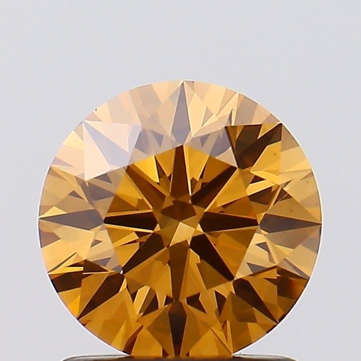 Loose Diamond - ROUND 1.25ct Fancy Brown VS2: Loose Diamond - ROUND 1.25ct Fancy Brown VS2 Source: This is a real non-mined Diamond that has been grown in a lab Shape: ROUND Carats: 1.25 Color: Fancy Brown Certification: NONE Video: