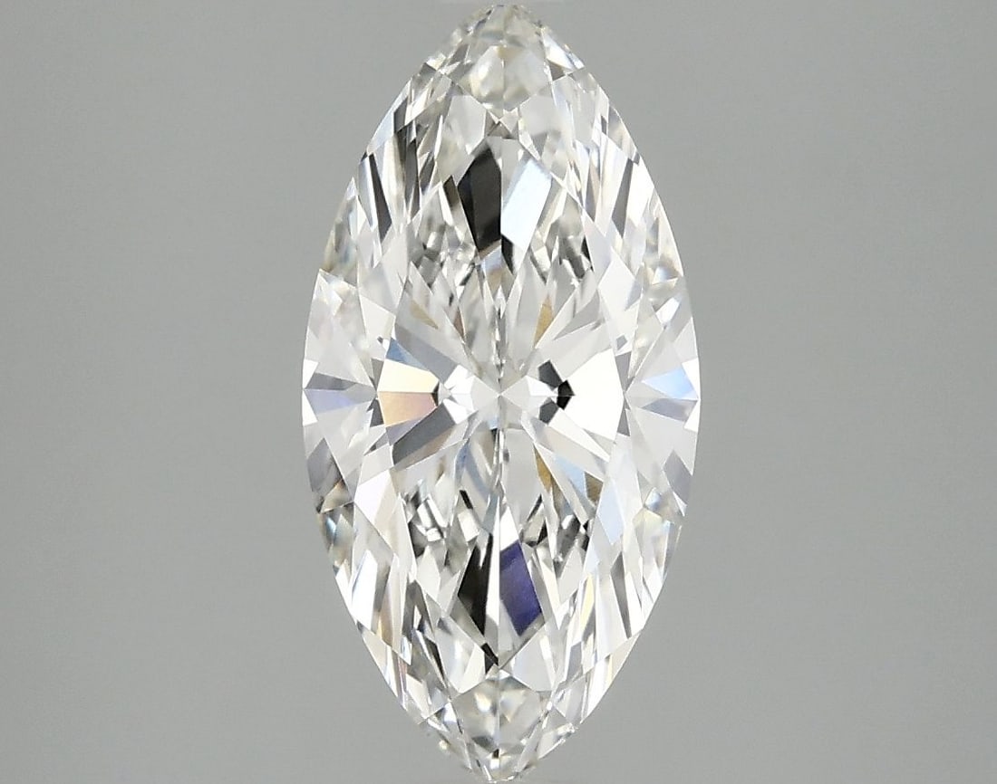 Loose Diamond - MARQUISE 2.01ct G VVS2: Loose Diamond - MARQUISE 2.01ct G VVS2 Source: This is a real non-mined Diamond that has been grown in a lab Shape: MARQUISE Carats: 2.01 Color: G Clarity: VVS2 Certification: IGI Video: