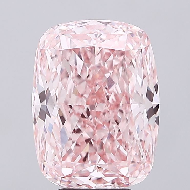 Loose Diamond - CUSHION MODIFIED 6.24ct Fancy Intense Pink VVS2: Loose Diamond - CUSHION MODIFIED 6.24ct Fancy Intense Pink VVS2 Source: This is a real non-mined Diamond that has been grown in a lab Shape: CUSHION MODIFIED Carats: 6.24 Color: Fancy Intense Pink Cer