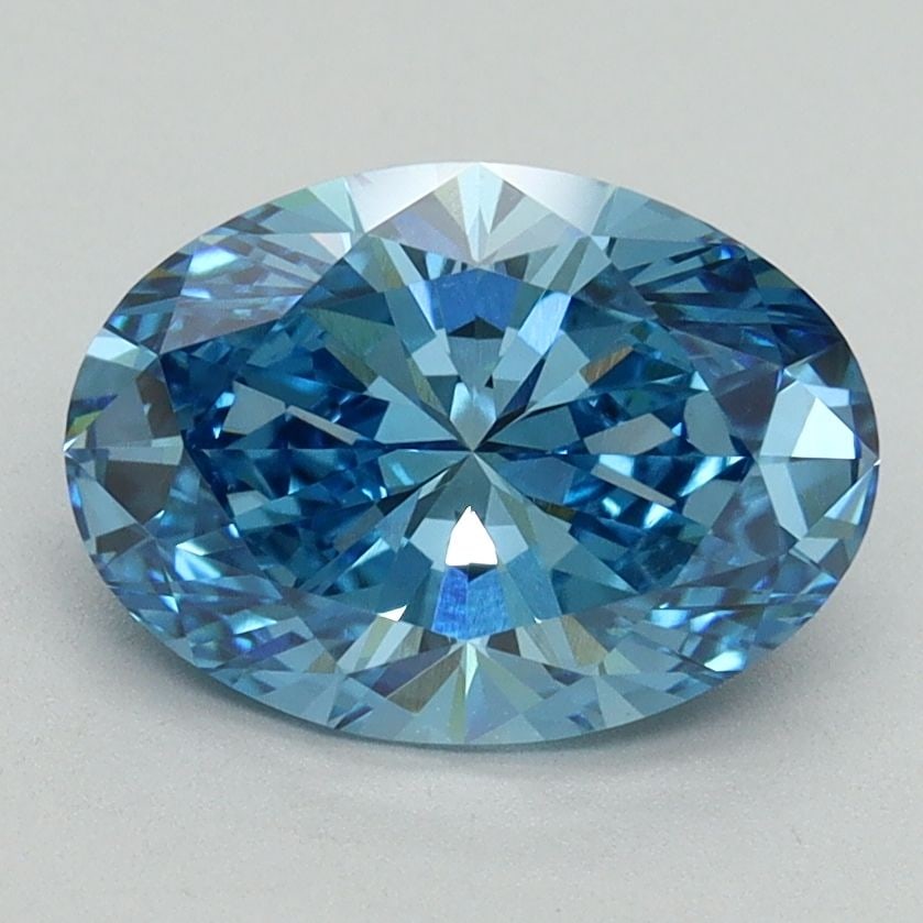 Loose Diamond - OVAL 2.05ct Fancy Vivid Blue VS1 (1 of 1)