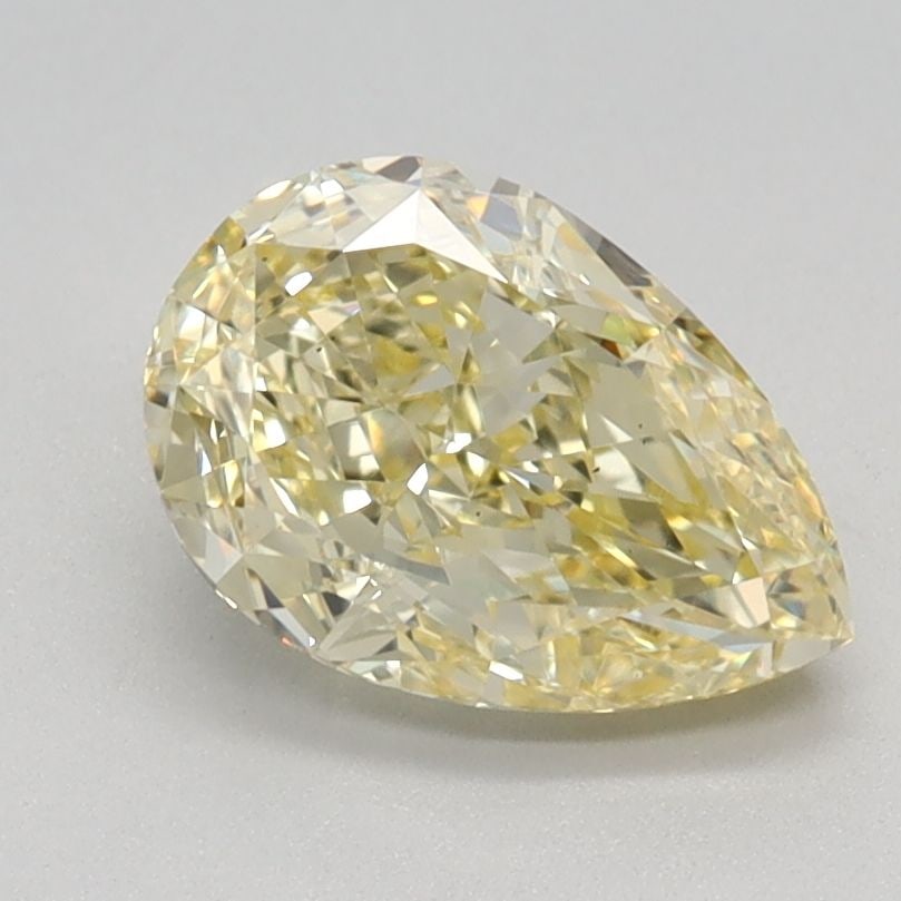 Loose Diamond - PEAR 1.26ct Fancy Intense Yellow VS1: Loose Diamond - PEAR 1.26ct Fancy Intense Yellow VS1 Source: This is a real non-mined Diamond that has been grown in a lab Shape: PEAR Carats: 1.26 Color: Fancy Intense Yellow Certification: IGI Video