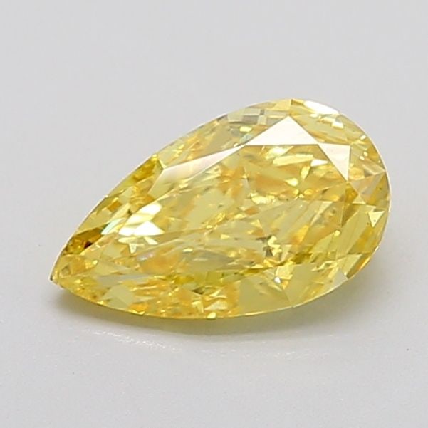 Loose Diamond - PEAR 1.15ct Fancy Vivid Yellow VS1: Loose Diamond - PEAR 1.15ct Fancy Vivid Yellow VS1 Source: This is a real non-mined Diamond that has been grown in a lab Shape: PEAR Carats: 1.15 Color: Fancy Vivid Yellow Certification: IGI Video: