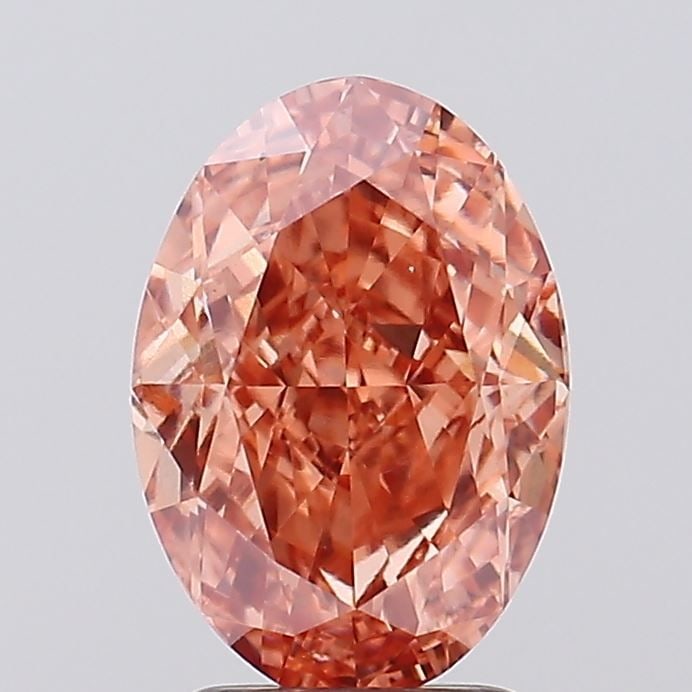 Loose Diamond - OVAL 3.01ct Fancy Orangey Brown VS1 (1 of 1)