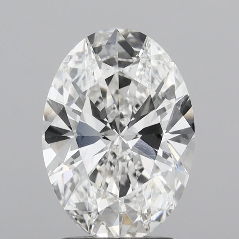 Loose Diamond - OVAL 2.25ct F VVS2: Loose Diamond - OVAL 2.25ct F VVS2 Source: This is a real non-mined Diamond that has been grown in a lab Shape: OVAL Carats: 2.25 Color: F Clarity: VVS2 Certification: IGI Video: