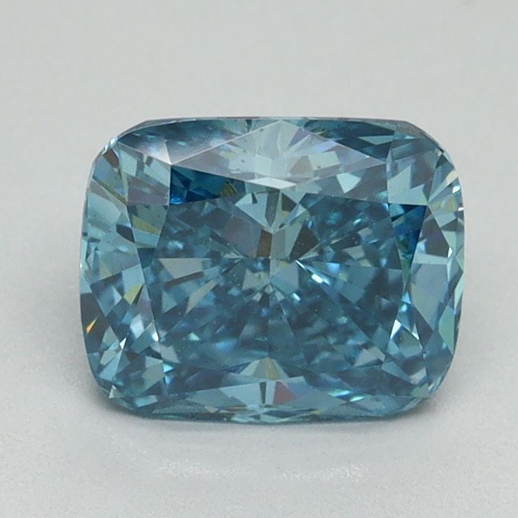 Loose Diamond - CUSHION MODIFIED 1.59ct Fancy Vivid Blue VS2: Loose Diamond - CUSHION MODIFIED 1.59ct Fancy Vivid Blue VS2 Source: This is a real non-mined Diamond that has been grown in a lab Shape: CUSHION MODIFIED Carats: 1.59 Color: Fancy Vivid Blue Certific