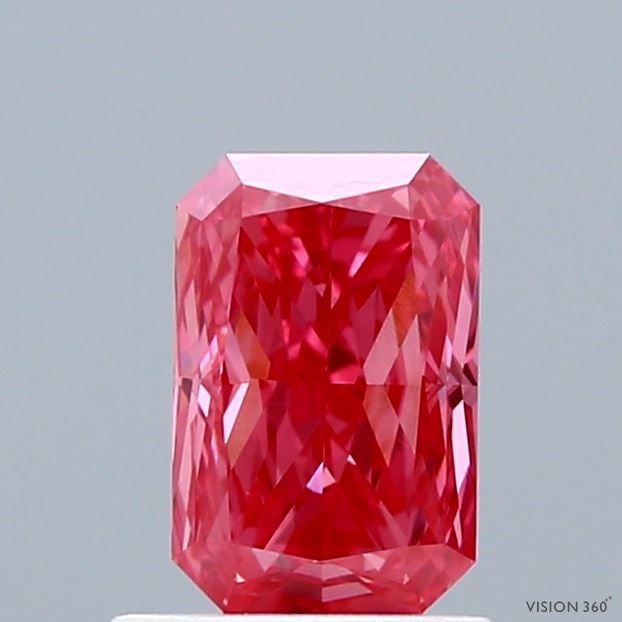 Loose Diamond - RADIANT 1.0ct Fancy Vivid Pink VS1 (1 of 1)