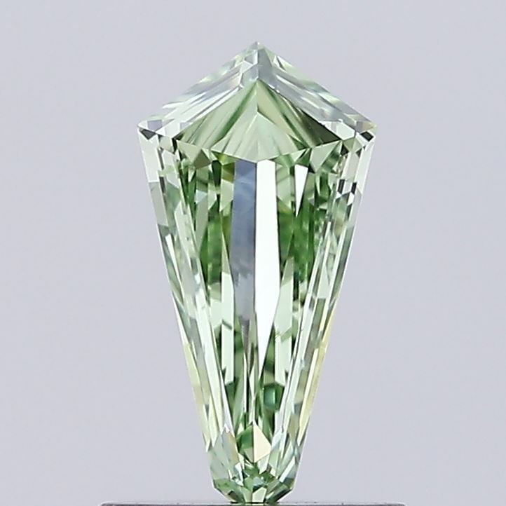 Loose Diamond - KITE 0.49ct Fancy Intense Green VS1: Loose Diamond - KITE 0.49ct Fancy Intense Green VS1 Source: This is a real non-mined Diamond that has been grown in a lab Shape: KITE Carats: 0.49 Color: Fancy Intense Green Certification: NONE Video: