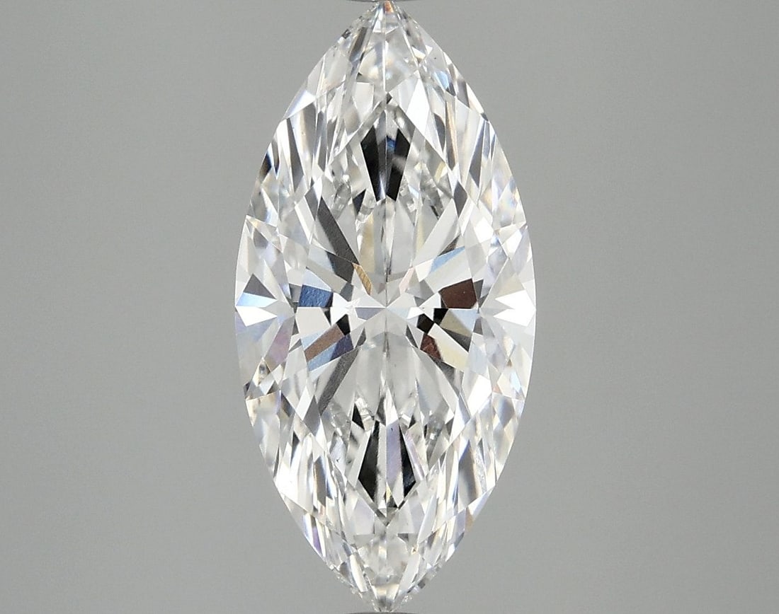 Loose Diamond - MARQUISE 2.59ct E VS1: Loose Diamond - MARQUISE 2.59ct E VS1 Source: This is a real non-mined Diamond that has been grown in a lab Shape: MARQUISE Carats: 2.59 Color: E Clarity: VS1 Certification: IGI Video: