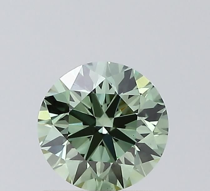 Loose Diamond - ROUND 1.0ct Fancy Vivid Green VS1: Loose Diamond - ROUND 1.0ct Fancy Vivid Green VS1 Source: This is a real non-mined Diamond that has been grown in a lab Shape: ROUND Carats: 1.0 Color: Fancy Vivid Green Certification: IGI Video:
