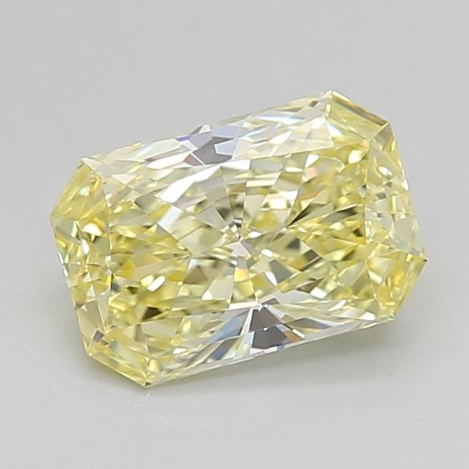 Loose Diamond - RADIANT 1.53ct Fancy Intense Yellow VS1: Loose Diamond - RADIANT 1.53ct Fancy Intense Yellow VS1 Source: This is a real non-mined Diamond that has been grown in a lab Shape: RADIANT Carats: 1.53 Color: Fancy Intense Yellow Certification: IGI