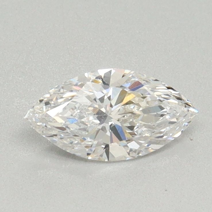 Loose Diamond - MARQUISE 0.54ct F VS2: Loose Diamond - MARQUISE 0.54ct F VS2 Source: This is a real non-mined Diamond that has been grown in a lab Shape: MARQUISE Carats: 0.54 Color: F Clarity: VS2 Certification: NONE Video: