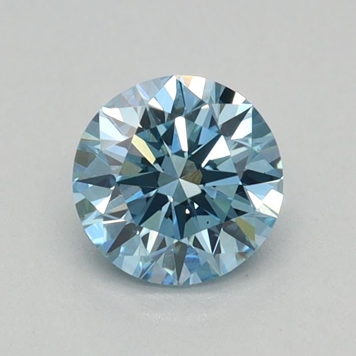 Loose Diamond - ROUND 0.33ct Fancy Vivid Blue VS1: Loose Diamond - ROUND 0.33ct Fancy Vivid Blue VS1 Source: This is a real non-mined Diamond that has been grown in a lab Shape: ROUND Carats: 0.33 Color: Fancy Vivid Blue Certification: IGI Video: