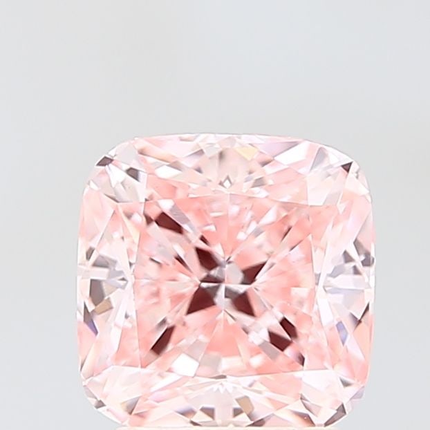 Loose Diamond - CUSHION MODIFIED 2.59ct Fancy Vivid Pink VVS2: Loose Diamond - CUSHION MODIFIED 2.59ct Fancy Vivid Pink VVS2 Source: This is a real non-mined Diamond that has been grown in a lab Shape: CUSHION MODIFIED Carats: 2.59 Color: Fancy Vivid Pink Certifi