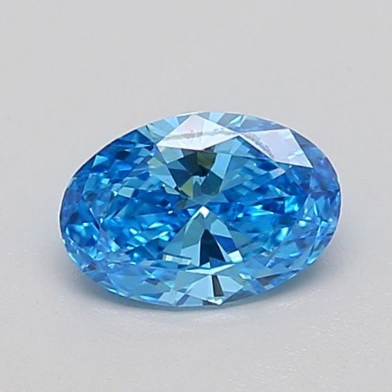 Loose Diamond - OVAL 0.53ct Fancy Vivid Blue VS1: Loose Diamond - OVAL 0.53ct Fancy Vivid Blue VS1 Source: This is a real non-mined Diamond that has been grown in a lab Shape: OVAL Carats: 0.53 Color: Fancy Vivid Blue Certification: IGI Video: