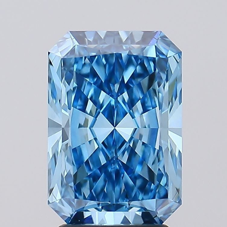 Loose Diamond - RADIANT 3.01ct Fancy Vivid Blue VS1 (1 of 1)