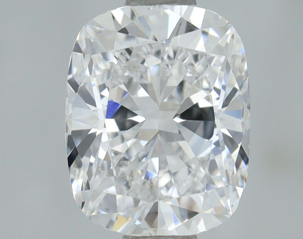 Loose Diamond - CUSHION BRILLIANT 1.01ct D VVS2: Loose Diamond - CUSHION BRILLIANT 1.01ct D VVS2 Source: This is a real non-mined Diamond that has been grown in a lab Shape: CUSHION BRILLIANT Carats: 1.01 Color: D Clarity: VVS2 Certification: IGI Vi