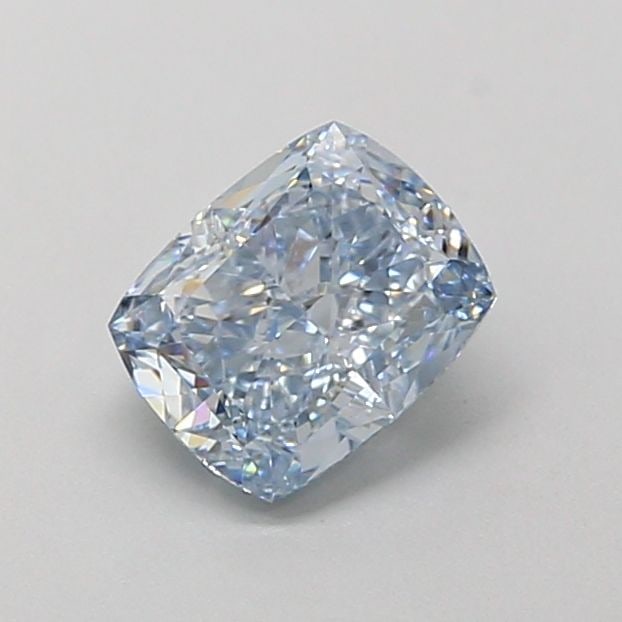 Loose Diamond - CUSHION MODIFIED 1.14ct Fancy Intense Blue VVS1: Loose Diamond - CUSHION MODIFIED 1.14ct Fancy Intense Blue VVS1 Source: This is a real non-mined Diamond that has been grown in a lab Shape: CUSHION MODIFIED Carats: 1.14 Color: Fancy Intense Blue Cer