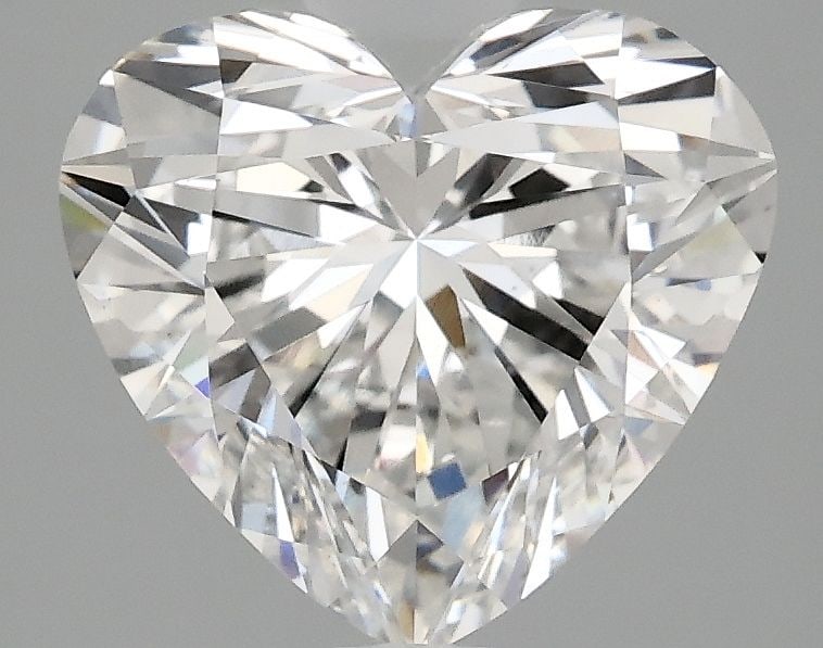 Loose Diamond - HEART 2.55ct F VS1: Loose Diamond - HEART 2.55ct F VS1 Source: This is a real non-mined Diamond that has been grown in a lab Shape: HEART Carats: 2.55 Color: F Clarity: VS1 Certification: IGI Video: