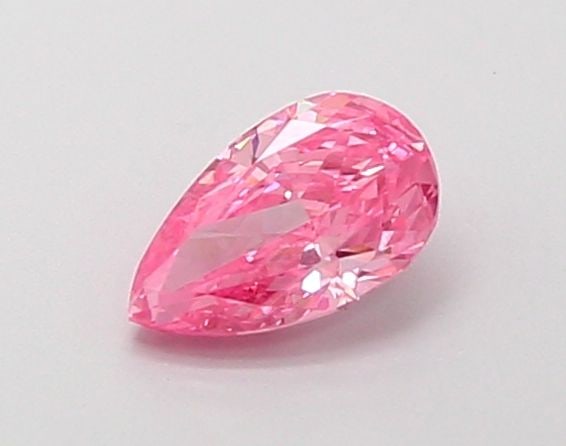 Loose Diamond - PEAR 0.48ct Fancy Vivid Pink VS2: Loose Diamond - PEAR 0.48ct Fancy Vivid Pink VS2 Source: This is a real non-mined Diamond that has been grown in a lab Shape: PEAR Carats: 0.48 Color: Fancy Vivid Pink Certification: IGI Video: