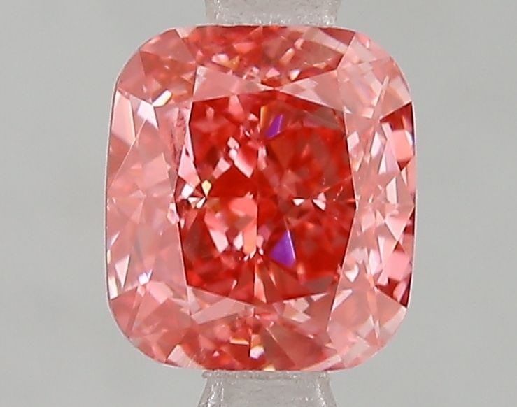Loose Diamond - CUSHION MODIFIED 1.58ct Fancy Vivid Pink VS1: Loose Diamond - CUSHION MODIFIED 1.58ct Fancy Vivid Pink VS1 Source: This is a real non-mined Diamond that has been grown in a lab Shape: CUSHION MODIFIED Carats: 1.58 Color: Fancy Vivid Pink Certific