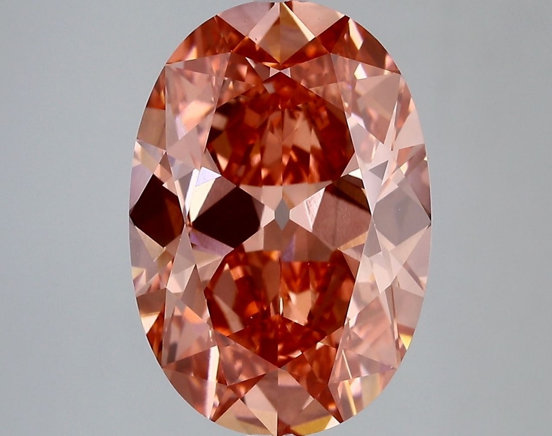 Loose Diamond - OVAL 6.01ct Fancy Vivid Pink VVS2: Loose Diamond - OVAL 6.01ct Fancy Vivid Pink VVS2 Source: This is a real non-mined Diamond that has been grown in a lab Shape: OVAL Carats: 6.01 Color: Fancy Vivid Pink Certification: IGI Video: