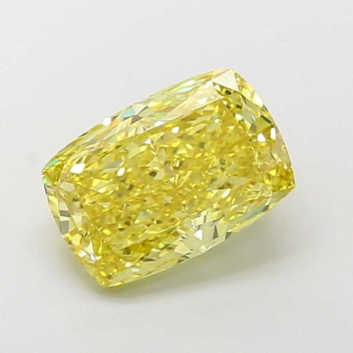 Loose Diamond - CUSHION MODIFIED 5.06ct Fancy Intense Yellow VS2: Loose Diamond - CUSHION MODIFIED 5.06ct Fancy Intense Yellow VS2 Source: This is a real non-mined Diamond that has been grown in a lab Shape: CUSHION MODIFIED Carats: 5.06 Color: Fancy Intense Yellow
