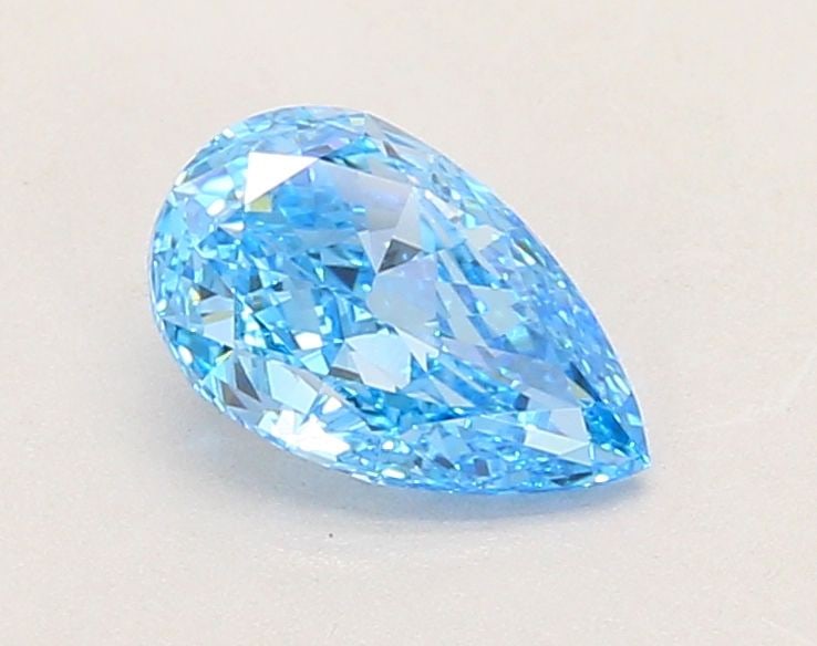 Loose Diamond - PEAR 1.02ct Fancy Vivid Blue VVS2: Loose Diamond - PEAR 1.02ct Fancy Vivid Blue VVS2 Source: This is a real non-mined Diamond that has been grown in a lab Shape: PEAR Carats: 1.02 Color: Fancy Vivid Blue Certification: IGI Video: