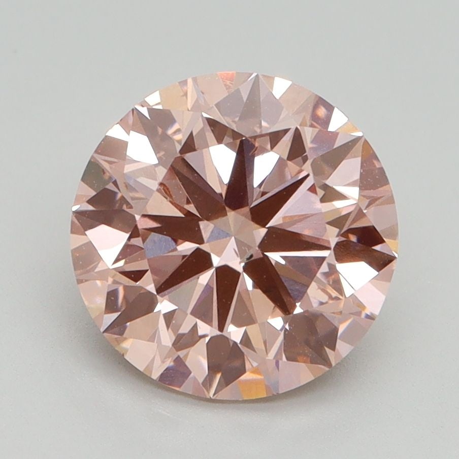 Loose Diamond - ROUND 2.5ct Fancy Intense Pink SI1: Loose Diamond - ROUND 2.5ct Fancy Intense Pink SI1 Source: This is a real non-mined Diamond that has been grown in a lab Shape: ROUND Carats: 2.5 Color: Fancy Intense Pink Certification: IGI Video:
