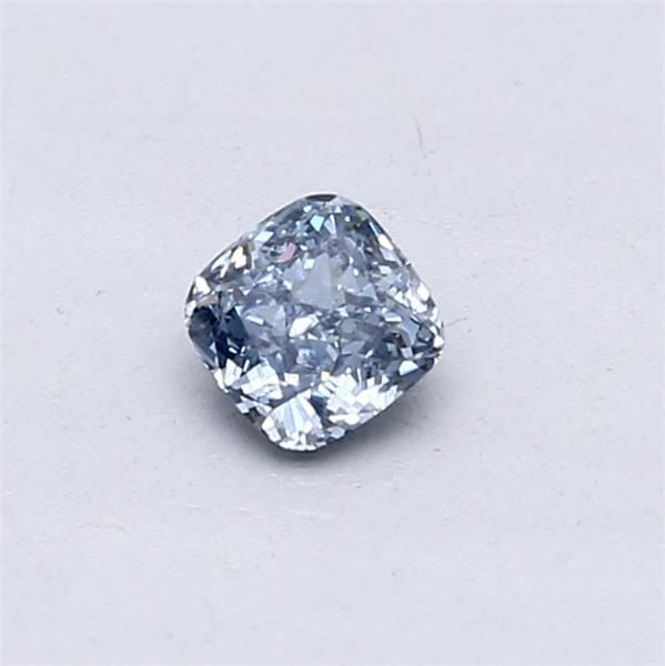 Loose Diamond - CUSHION MODIFIED 0.31ct Fancy Vivid Blue VS1: Loose Diamond - CUSHION MODIFIED 0.31ct Fancy Vivid Blue VS1 Source: This is a real non-mined Diamond that has been grown in a lab Shape: CUSHION MODIFIED Carats: 0.31 Color: Fancy Vivid Blue Certific