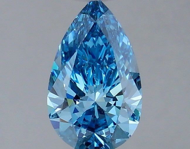 Loose Diamond - PEAR 1.1ct Fancy Vivid Blue VS1 (1 of 1)