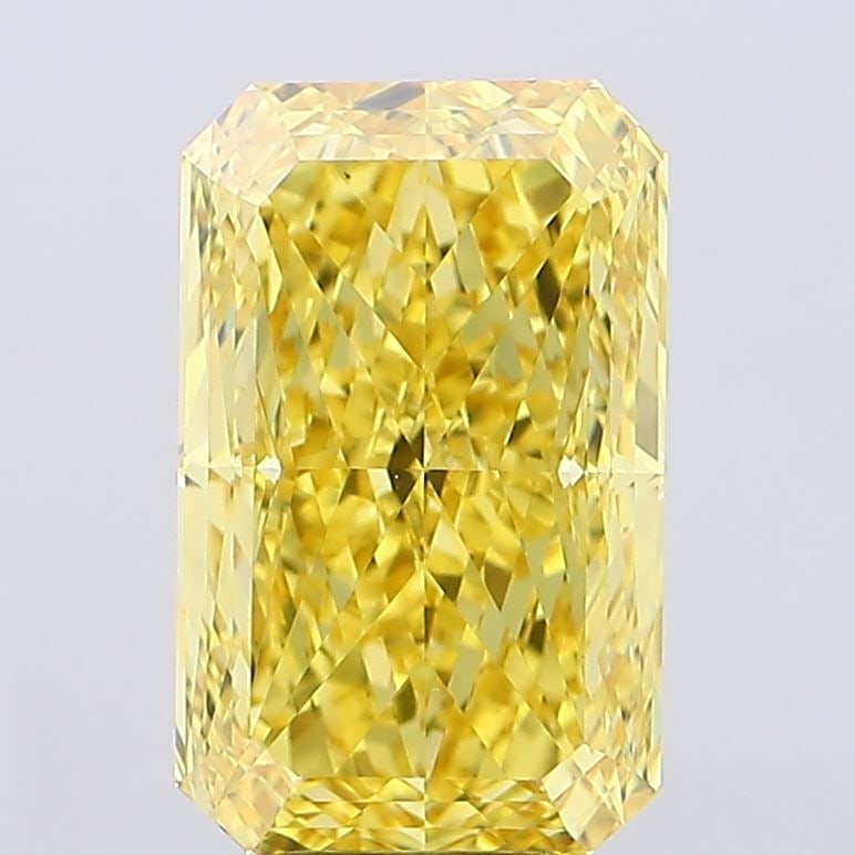 Loose Diamond - RADIANT 8.58ct Fancy Vivid Yellow VS2 (1 of 1)