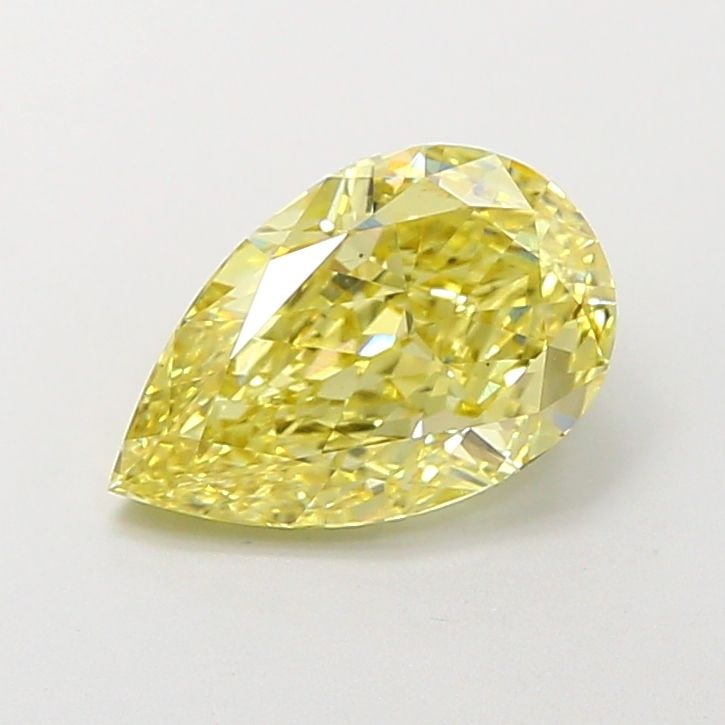 Loose Diamond - PEAR 2.1ct Fancy Intense Yellow VS1: Loose Diamond - PEAR 2.1ct Fancy Intense Yellow VS1 Source: This is a real non-mined Diamond that has been grown in a lab Shape: PEAR Carats: 2.1 Color: Fancy Intense Yellow Certification: IGI Video: