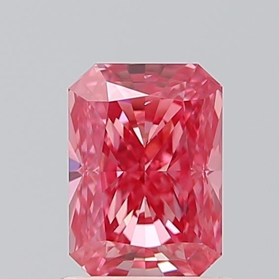 Loose Diamond - RADIANT 0.95ct Fancy Vivid Pink VS1: Loose Diamond - RADIANT 0.95ct Fancy Vivid Pink VS1 Source: This is a real non-mined Diamond that has been grown in a lab Shape: RADIANT Carats: 0.95 Color: Fancy Vivid Pink Certification: NONE Video: