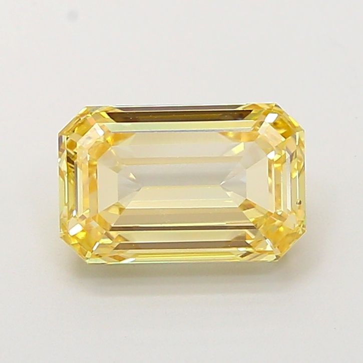 Loose Diamond - EMERALD 3.05ct Fancy Light Yellow VS1 (1 of 1)