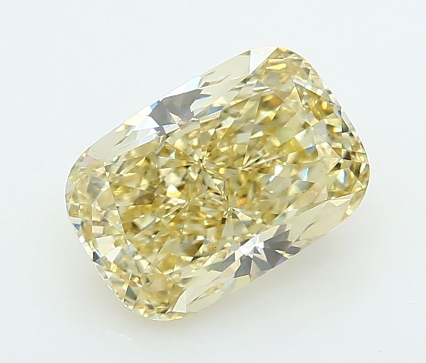 Loose Diamond - CUSHION MODIFIED 3.6ct Fancy Yellow VS1 (1 of 1)
