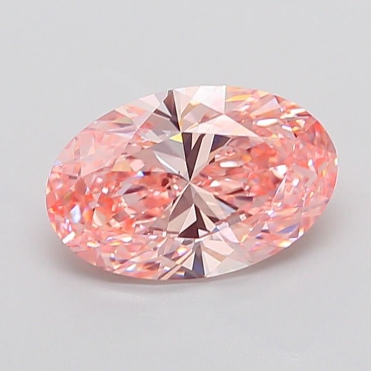 Loose Diamond - OVAL 3.54ct Fancy Vivid Pink VVS2: Loose Diamond - OVAL 3.54ct Fancy Vivid Pink VVS2 Source: This is a real non-mined Diamond that has been grown in a lab Shape: OVAL Carats: 3.54 Color: Fancy Vivid Pink Certification: IGI Video: