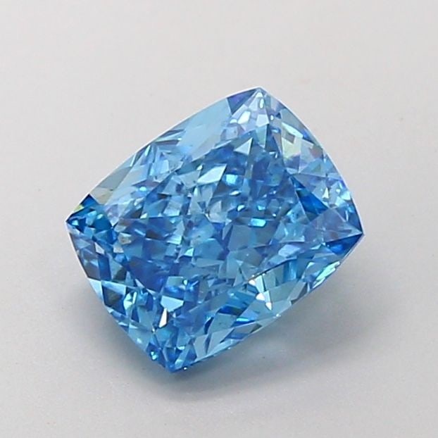 Loose Diamond - CUSHION MODIFIED 2.01ct Fancy Vivid Blue VS2: Loose Diamond - CUSHION MODIFIED 2.01ct Fancy Vivid Blue VS2 Source: This is a real non-mined Diamond that has been grown in a lab Shape: CUSHION MODIFIED Carats: 2.01 Color: Fancy Vivid Blue Certific