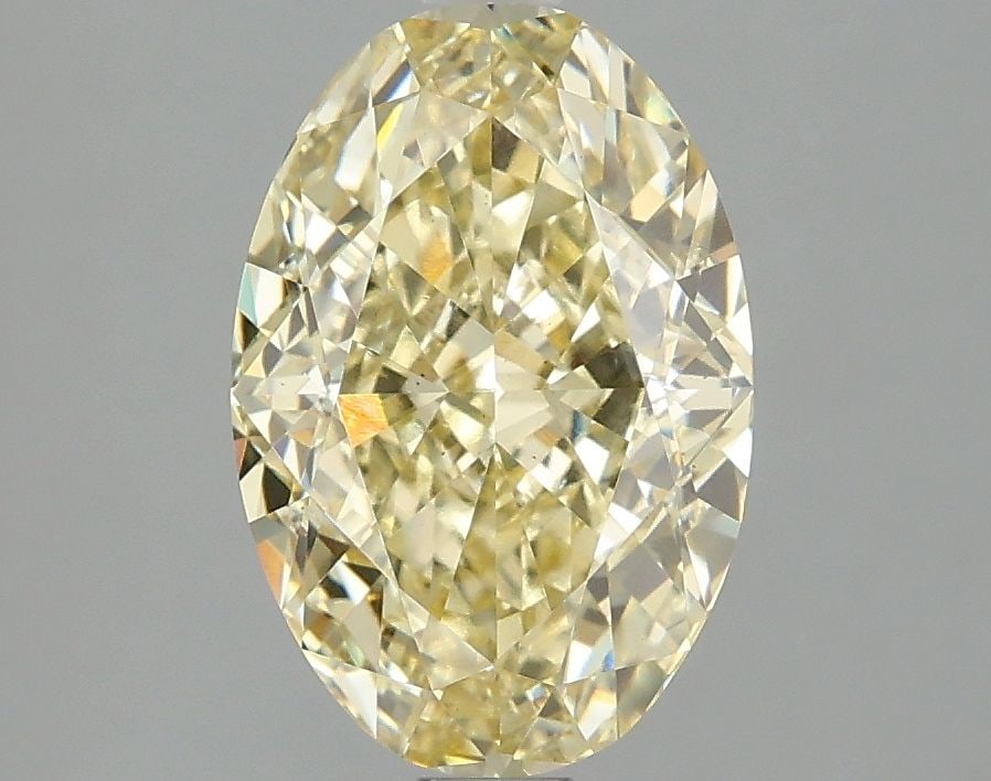 Loose Diamond - OVAL 2.82ct Fancy Intense Yellow VS2: Loose Diamond - OVAL 2.82ct Fancy Intense Yellow VS2 Source: This is a real non-mined Diamond that has been grown in a lab Shape: OVAL Carats: 2.82 Color: Fancy Intense Yellow Certification: IGI Video