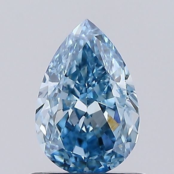 Loose Diamond - PEAR 1.02ct Fancy Vivid Blue VS1: Loose Diamond - PEAR 1.02ct Fancy Vivid Blue VS1 Source: This is a real non-mined Diamond that has been grown in a lab Shape: PEAR Carats: 1.02 Color: Fancy Vivid Blue Certification: IGI Video: