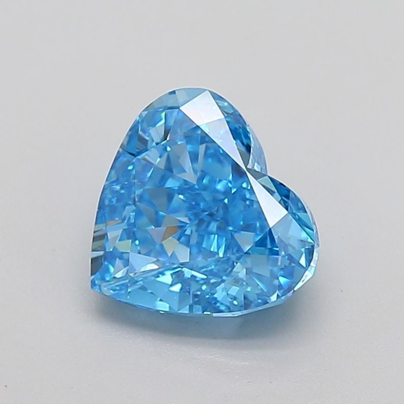 Loose Diamond - HEART 2.78ct Fancy Vivid Blue VVS2: Loose Diamond - HEART 2.78ct Fancy Vivid Blue VVS2 Source: This is a real non-mined Diamond that has been grown in a lab Shape: HEART Carats: 2.78 Color: Fancy Vivid Blue Certification: IGI Video: