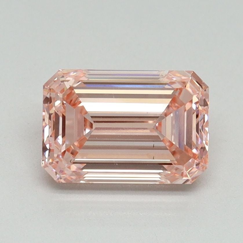 Loose Diamond - EMERALD 1.52ct Fancy Vivid Pink VS1: Loose Diamond - EMERALD 1.52ct Fancy Vivid Pink VS1 Source: This is a real non-mined Diamond that has been grown in a lab Shape: EMERALD Carats: 1.52 Color: Fancy Vivid Pink Certification: IGI Video: