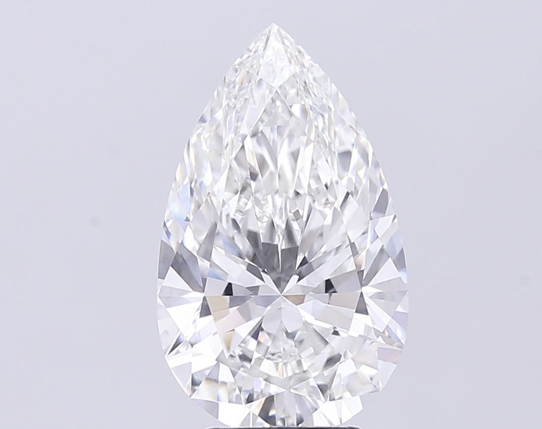 Loose Diamond - PEAR 5.1ct G VVS2 (1 of 1)