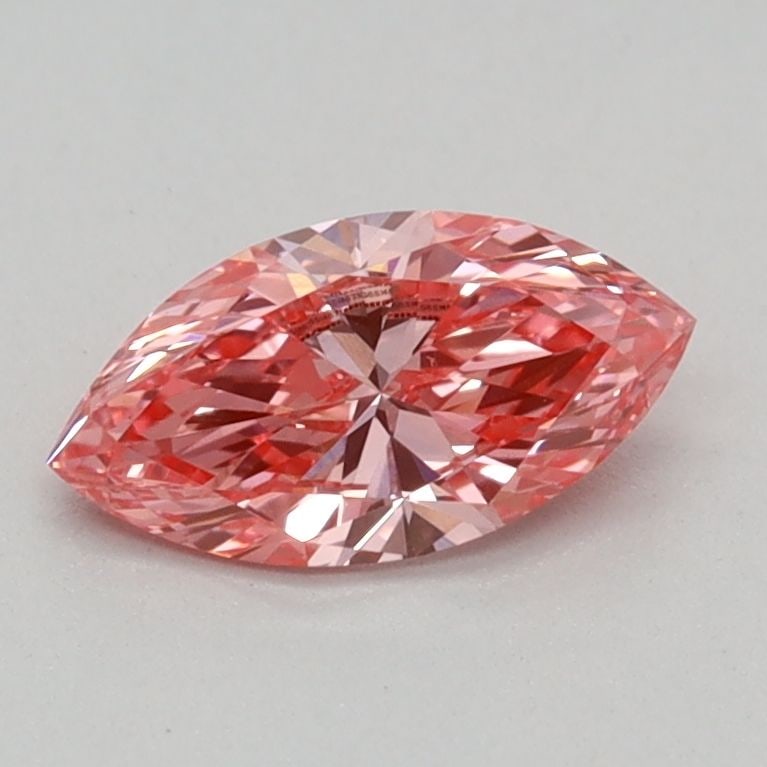 Loose Diamond - MARQUISE 0.35ct Fancy Vivid Pink VVS2: Loose Diamond - MARQUISE 0.35ct Fancy Vivid Pink VVS2 Source: This is a real non-mined Diamond that has been grown in a lab Shape: MARQUISE Carats: 0.35 Color: Fancy Vivid Pink Certification: IGI Vide